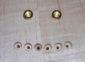 Ferrel holes have been drilled.