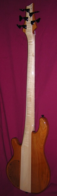 A full shot of the right side of the back of the instrument.