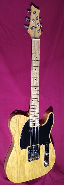 Completed photo of the Vintage Tundracaster guitar.
