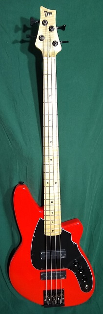 A complete shot of the front of the bass