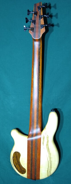 A full picture of the rear of the instrument.