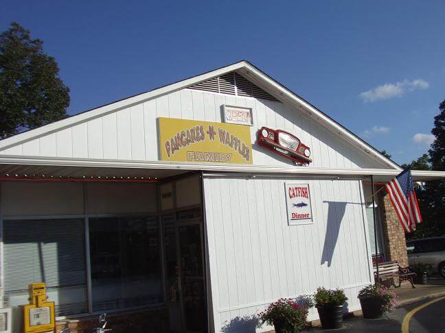 Pancakes family restaraunt in Eureka Springs, AR.