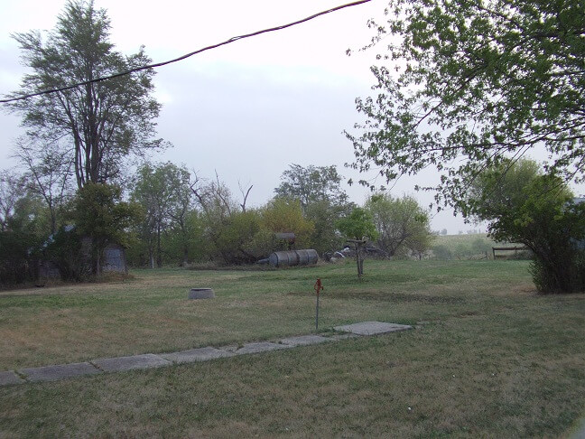 The farm looking to the north east.