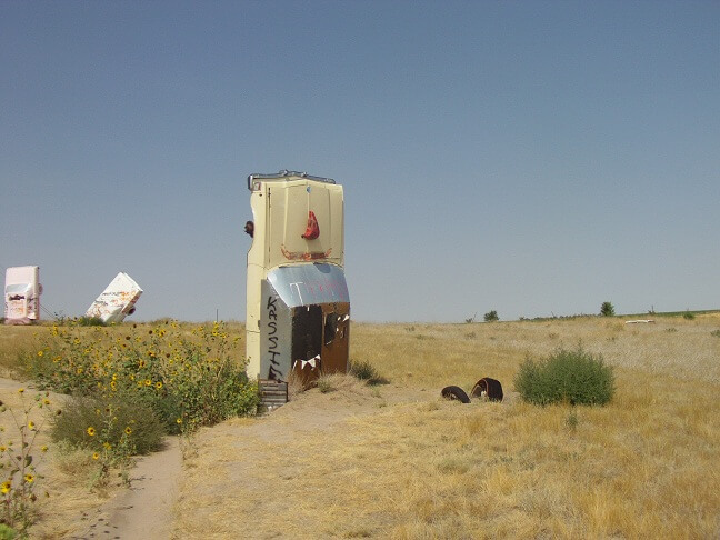 Junk art at Carhenge