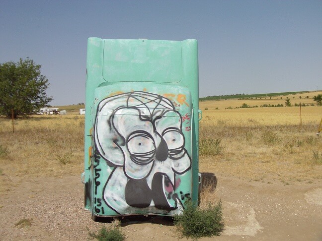 Junk art at Carhenge