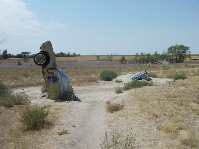 Junk art at Carhenge