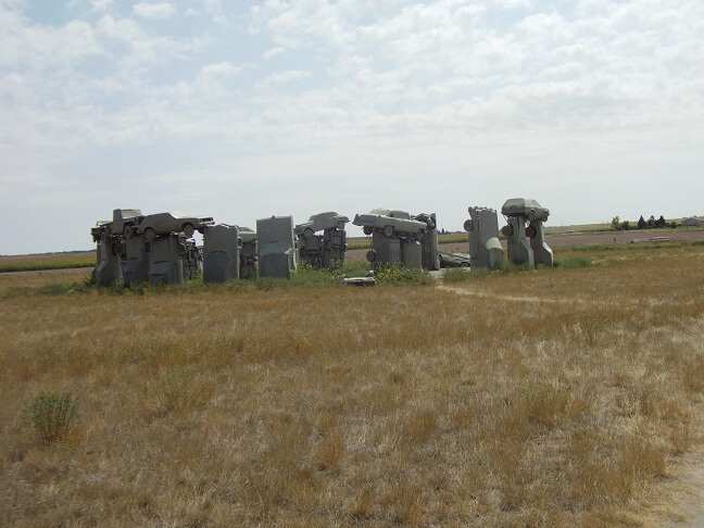 Junk art at Carhenge