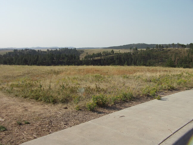 The southern foothills of the Black Hills.