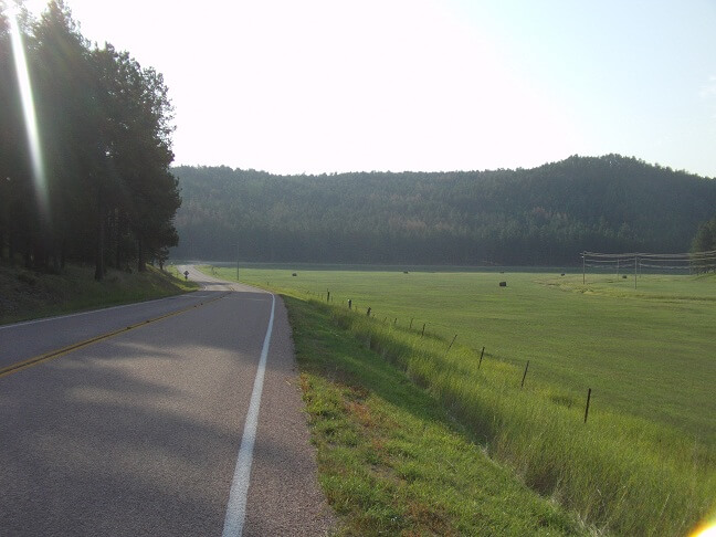 The road to Sturgis.