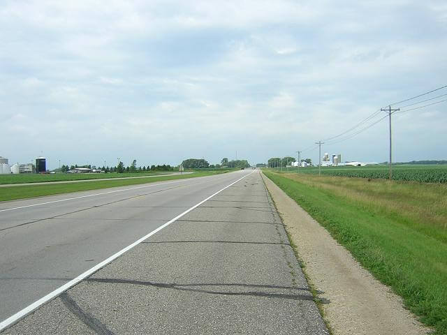 The remainder of the trip home looked like this.