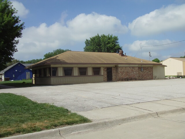 The former Pizza Hut in Hamburg, IA where I first heard about the 9-11 attacks.