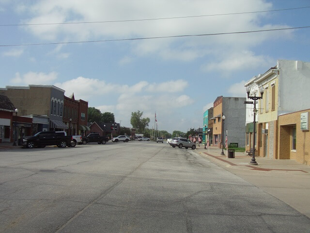 Downtown Hamburg, IA