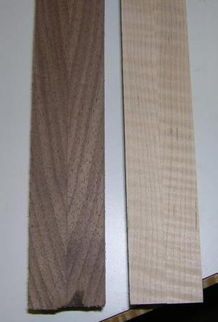 Trimming the blanks to width.