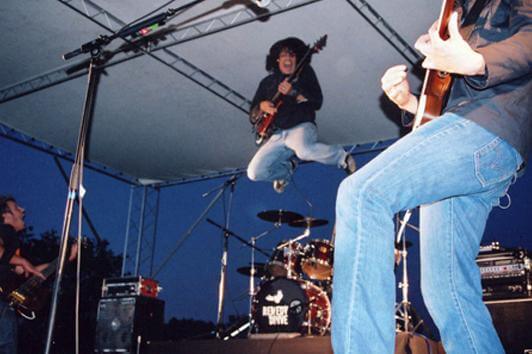 David performing a quiet and introspective ballad.