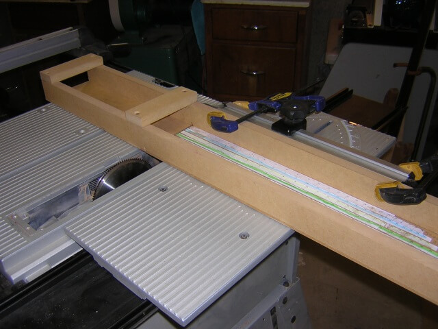 My fretboard slotting jig.