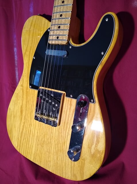 Completed photo of the Vintage Tundracaster guitar.