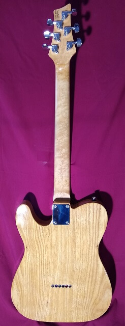 Completed photo of the Vintage Tundracaster guitar.