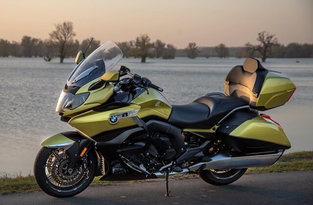 A BMW K1600 Grand America motorcycle.