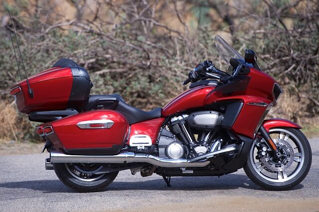 A Yamaha Star Venture motorcycle.