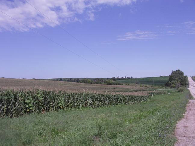 Highway 59 in southern Iowa.