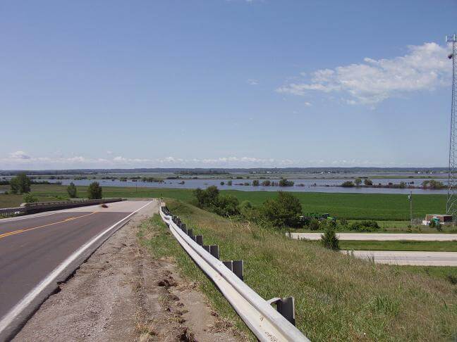 The intersection of highway 59 and I-29.