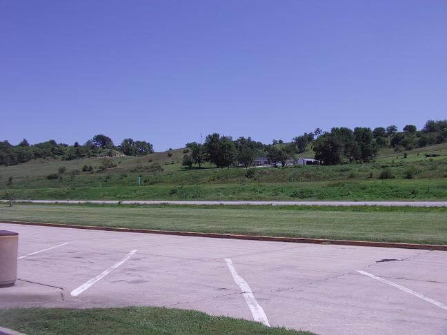 A rest stop north of St. Joseph, MO.