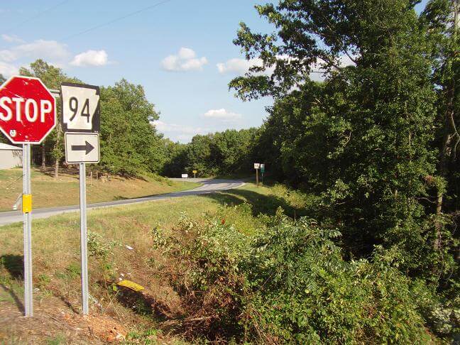 East of Bella Vista, AR.