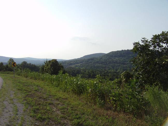 Highway 21 through northwestern Arkansas.