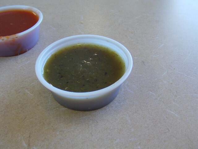 Super Hot Sauce at Taco John's