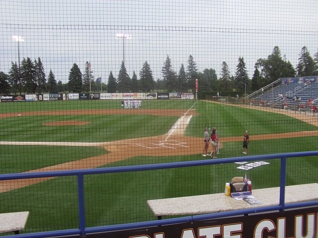 The St. Cloud Rox baseball game.