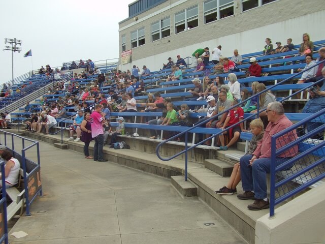 The St. Cloud Rox baseball game.