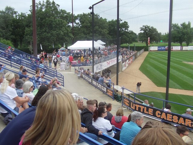 The St. Cloud Rox baseball game.