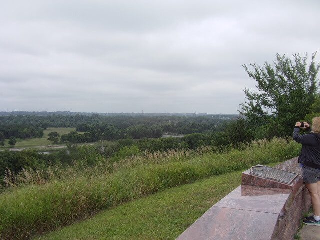 A scenic overlook in Granite Falls, MN