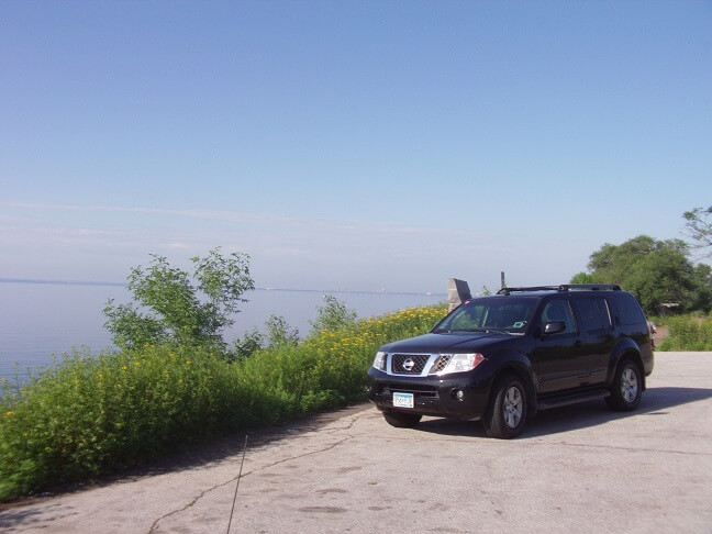 The scenic route on highway 61.