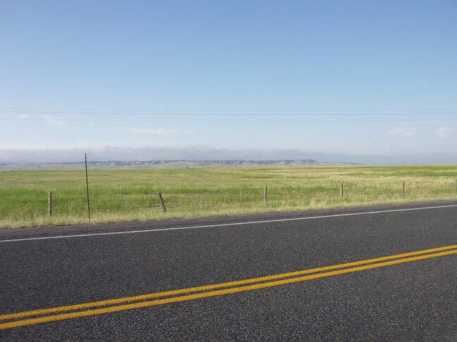 The dullness of southeastern Wyoming.