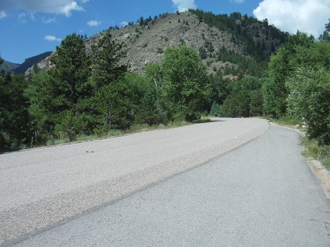 Poudre Canyon Road.