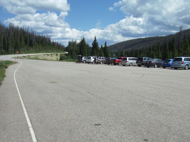 Poudre Canyon Road.