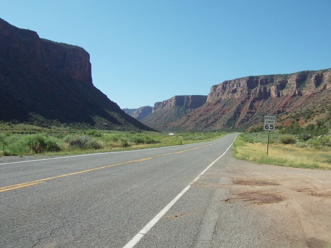 The Unaweep Tabeguache Scenic Road - CO 141.