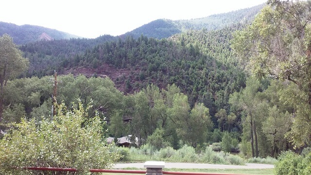 Highway 145 between Sawpit and Telluride.