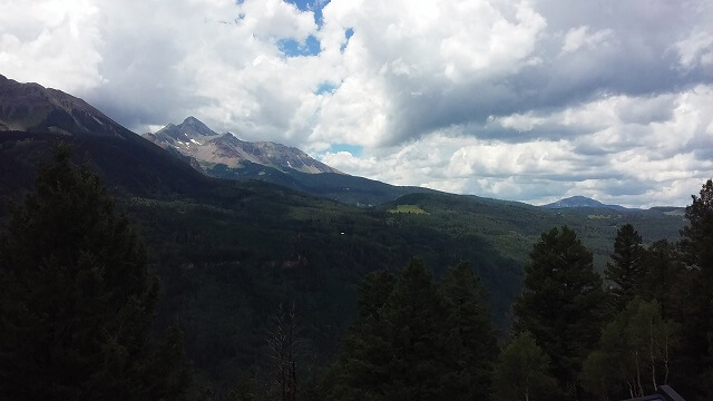 Highway 145 south of Telluride.