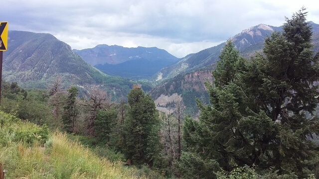 Highway 145 south of Telluride.