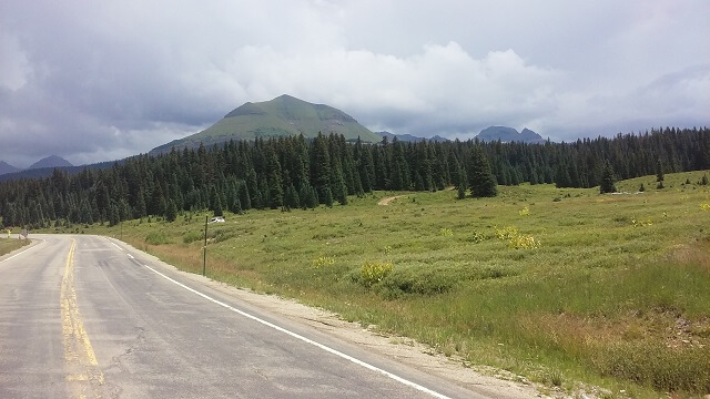 Highway 145 heading toward Cortez.