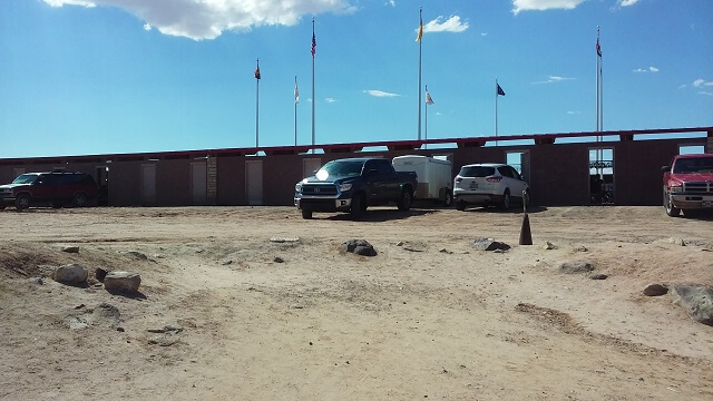 The Four Corners monument.