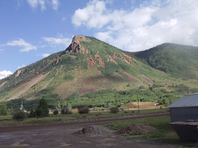 Rest stop in Silverton.