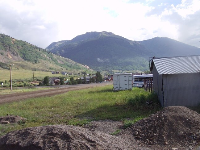 Rest stop in Silverton.