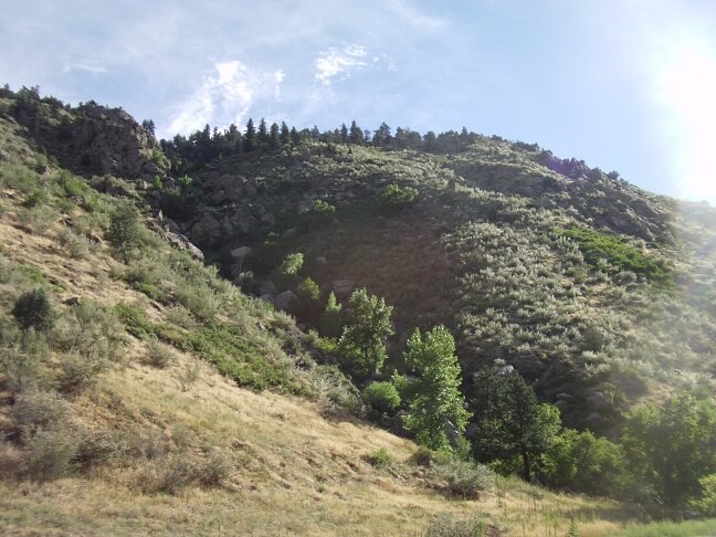 Clear Creek Canyon road.