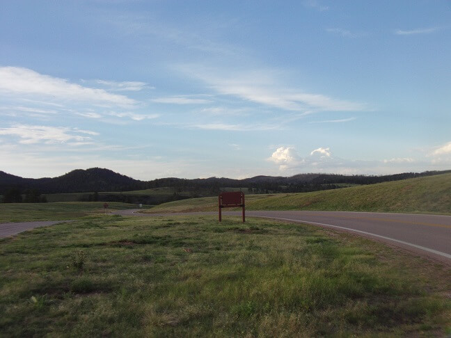 Highway 87 in Custer State Park