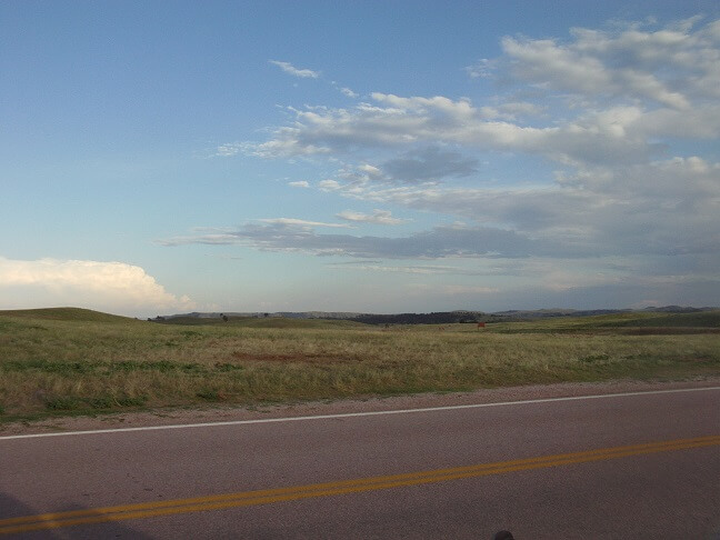 Highway 87 in Custer State Park