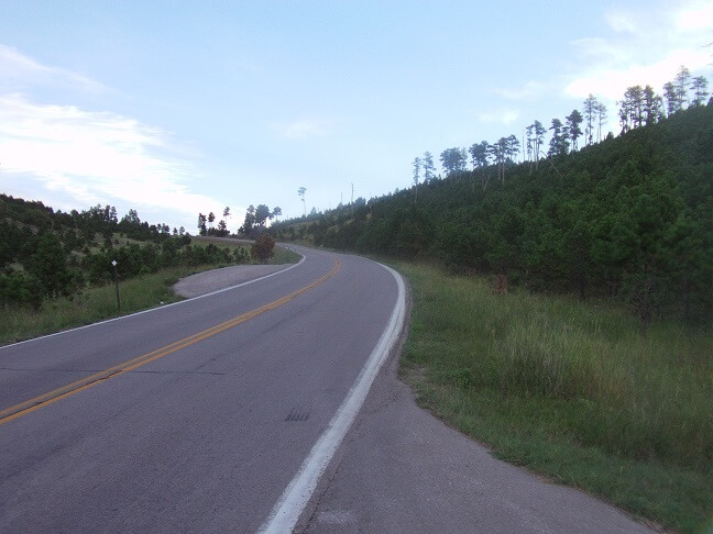 Highway 87 in Custer State Park