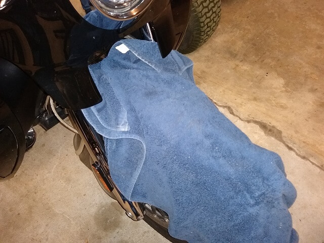 Protect the bike from scratches.